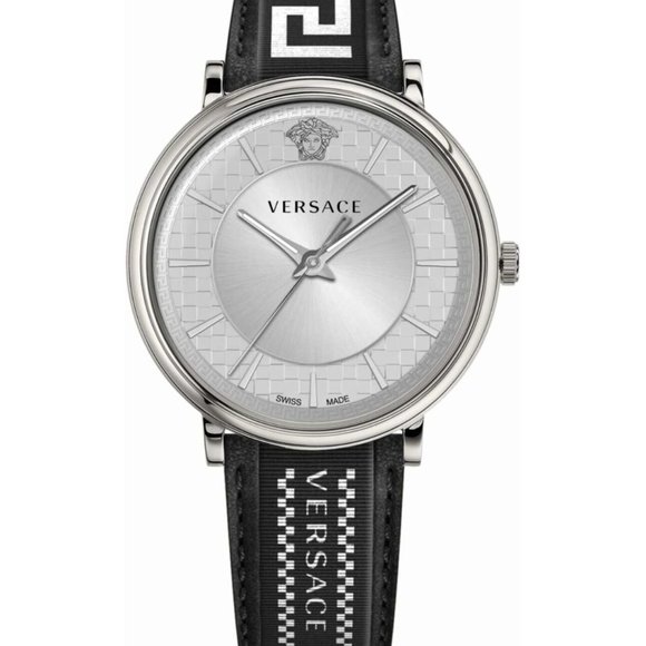 Versace V-circle Men's Designer Watch! New w/ box - Picture 1 of 3